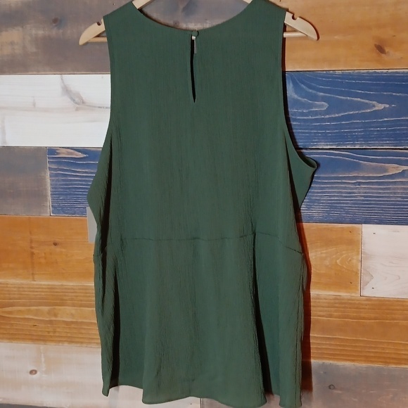 14th & Union green dress top 2X NWT - Picture 5 of 7
